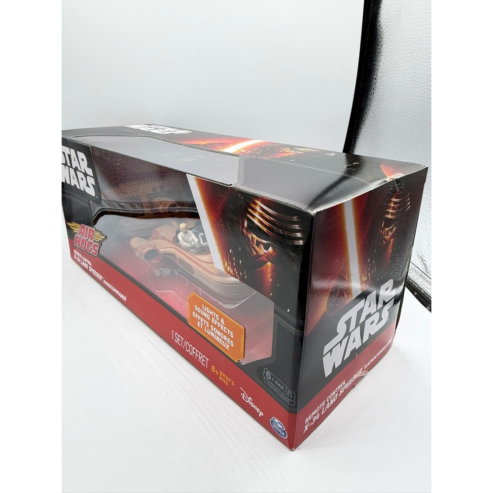 Star Wars Air Hogs Remote Control X-34 Landspeeder RC Vehicle Lights & Sounds - Picture 7 of 11